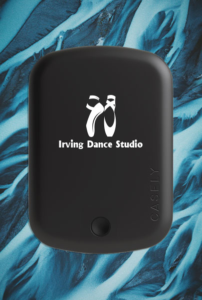Custom imprinted Power Banks for Irving, TX with a local business logo